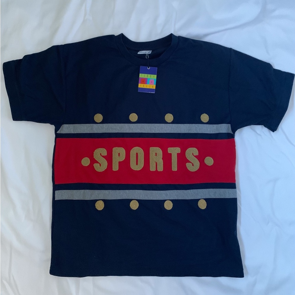 Teddy Fresh Deadstock Sports Shirt, Size L